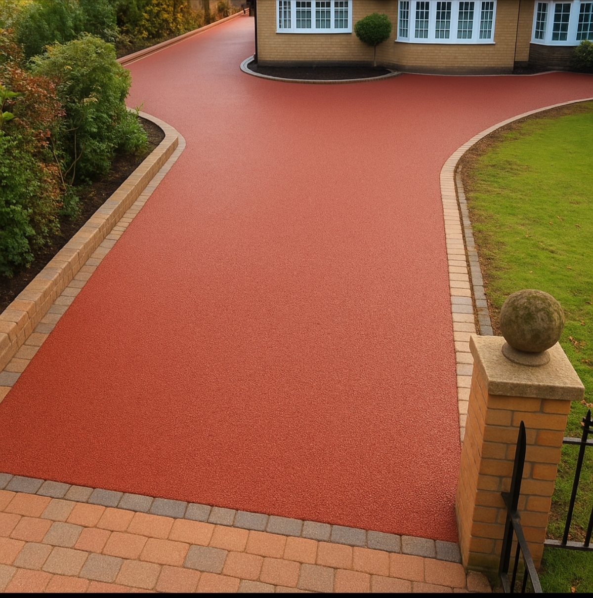 Resin driveway in Kent