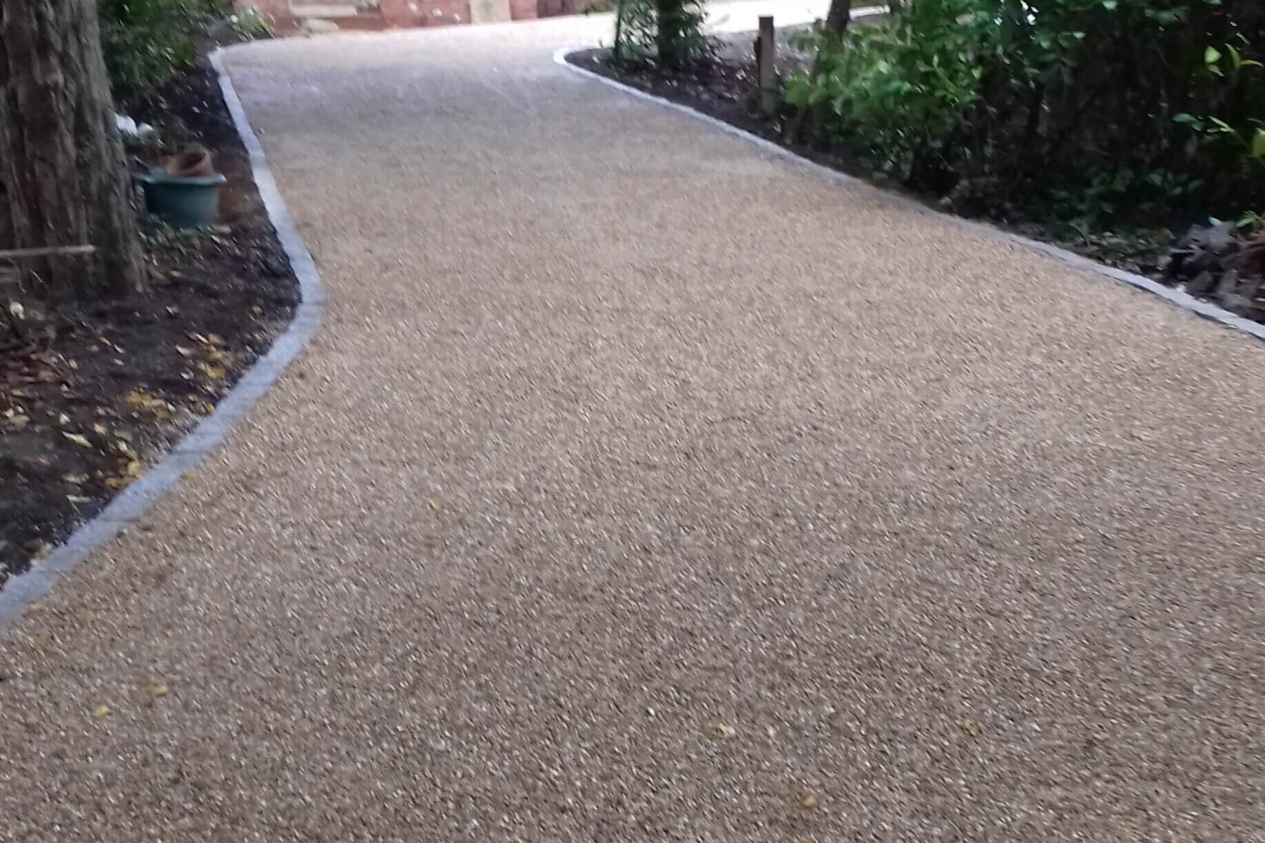 Rolling and compaction during tar and chip installation