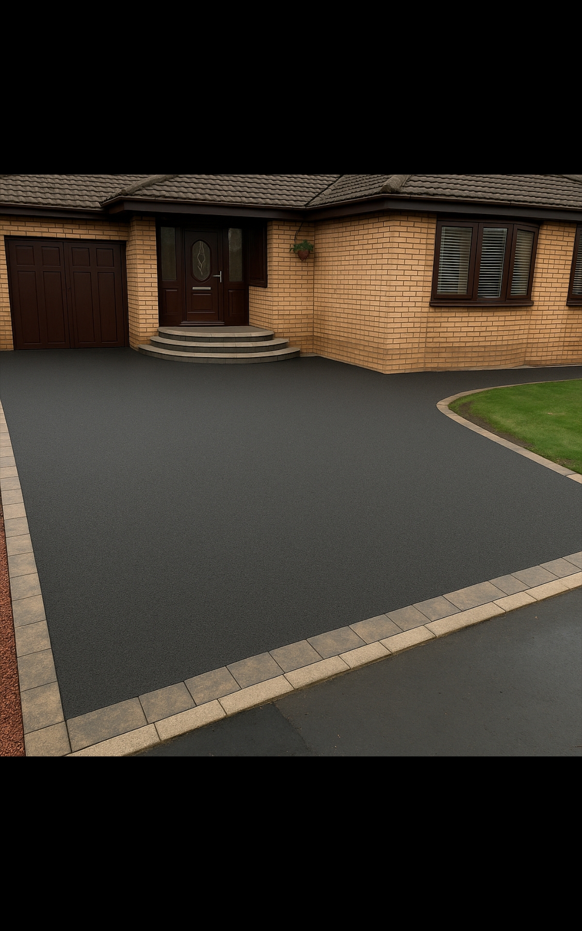 Resin bound driveway installed in Brighton 